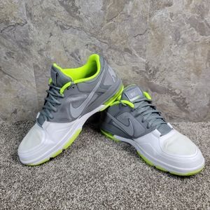 Nike Trainer 1 Lime Green Grey Men's Running Shoes Size 10